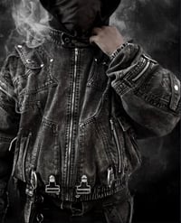 Image 5 of ‘Rozpor Reborn’ Paneled Bomber Jacket 