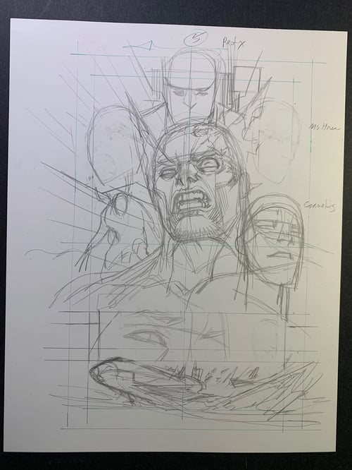 Image of JEAN GREY #2 :: pg05 original art