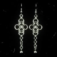 Byzantine Cross Earrings