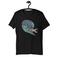 Image 1 of Artbot Alien Bent Back Unisex t-shirt