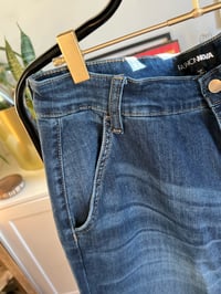 Image 2 of Fashion nova wide leg trouser jeans