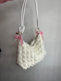 Image 2 of Im Just A Girl Bag (White)