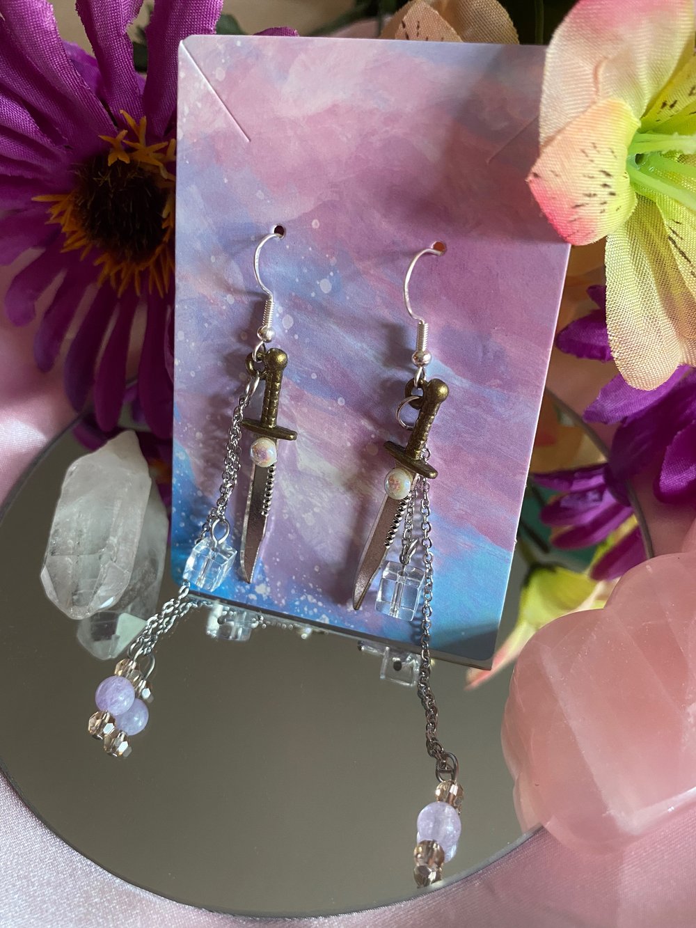 Image of Crystal Forest Earrings 