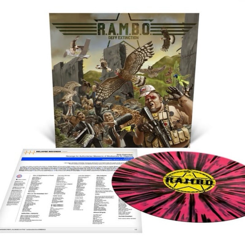 Image of Rambo - "Defy Extinction" LP