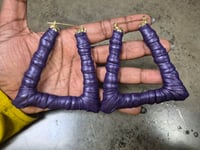 Image 2 of Tri Purp Hoops