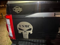 Image 1 of Reflective Punisher decals 