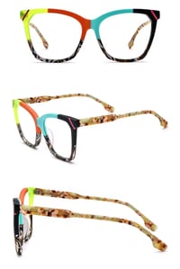 Image 2 of Her Signature, Naming Y Collection 5. Yossi Lens (TURQUOISE, Coral) for women by Y. Cashay