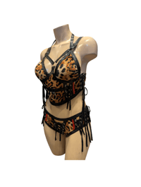 Image 4 of Leopard print set