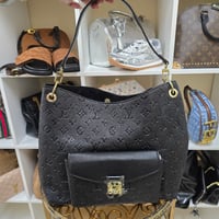 Image 3 of BLACK MONOGRAM HOBO 