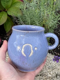 Image 2 of Fat Belly Face Mug (Lavender)