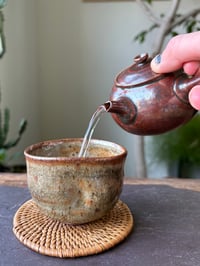 Image 5 of Kyusu in kaki iron red glaze - 190ml