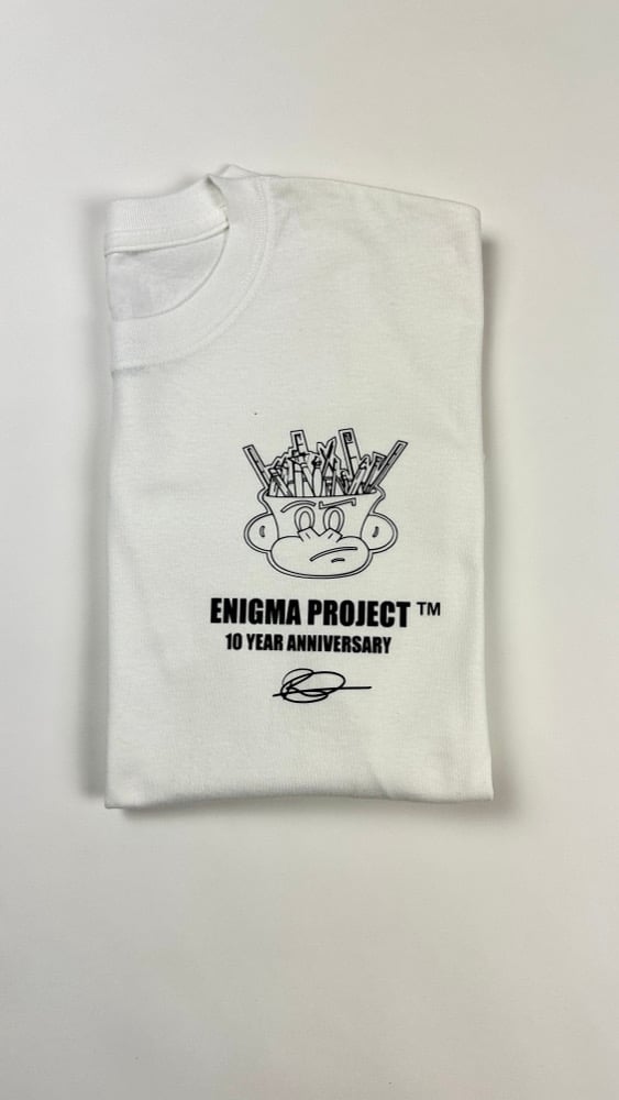 Image of 10 Year Anniversary Shirt.