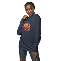Image 1 of Hoodie Long Sleeve Tee - Classic Jack O Lantern