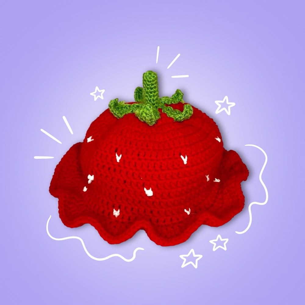 Image of strawberry hat