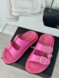 Image 3 of CC double strap sandals 