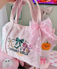 Image 3 of Spooky Girls Club Tote Bag