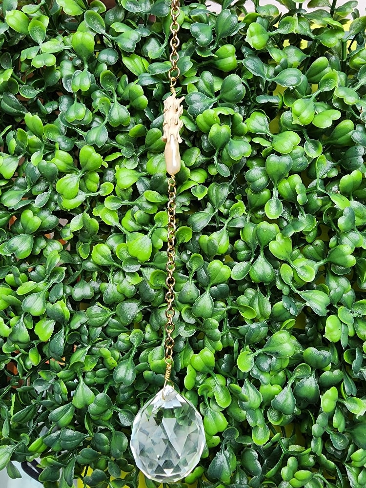 Image of squirrel vertebrae suncatcher