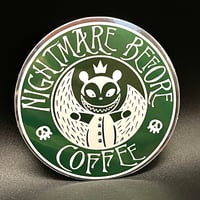 Image 2 of Nightmare Before Coffee Sticker