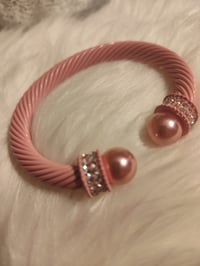 Image 1 of PINK BANGLE BRACELET 