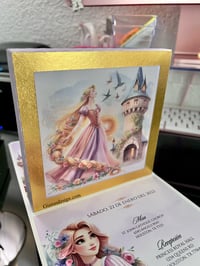 Image 3 of Rapunzel Inspired Invitations