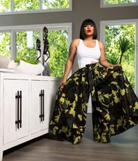 Image 1 of Camo palazzo pants 