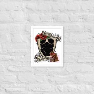 Image of Vintage Ink - Framed poster