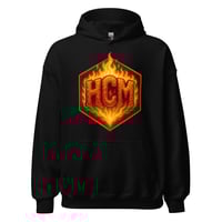 Image 1 of 🔥 HotCheetoMan Flame Crest Hoodie