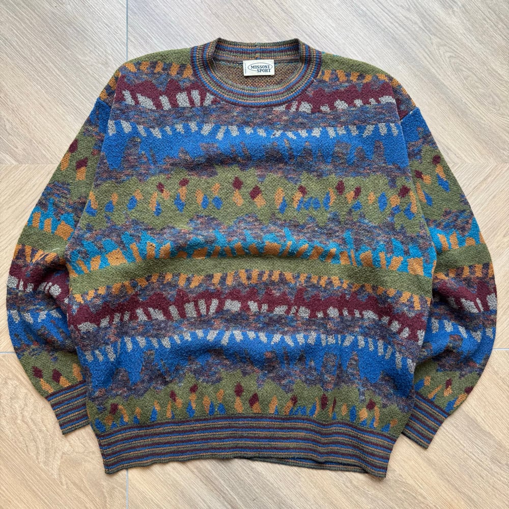 Image of 1990s  Missoni Sport Wool Sweatshirt, Size Large