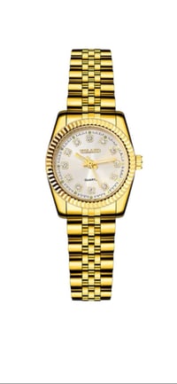 Aurora Gold&White Watch 