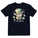 Image 1 of Lucky Leprechaun Organic -Embroidered front-cotton kids t-shirt