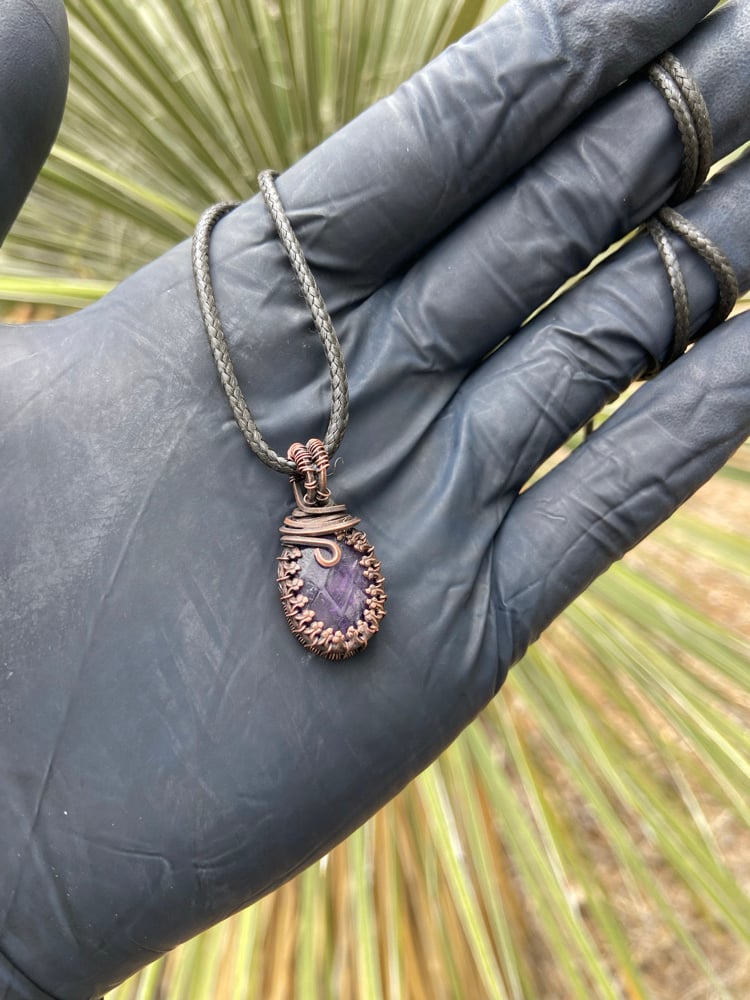 Image of Amethyst (mini pendy)