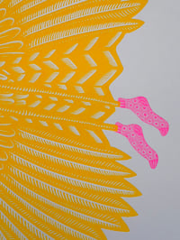 Image 3 of Feelin' Fly Riso Print