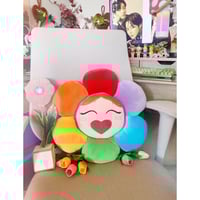Image 5 of Rainbow Flower Hoseok Cushion