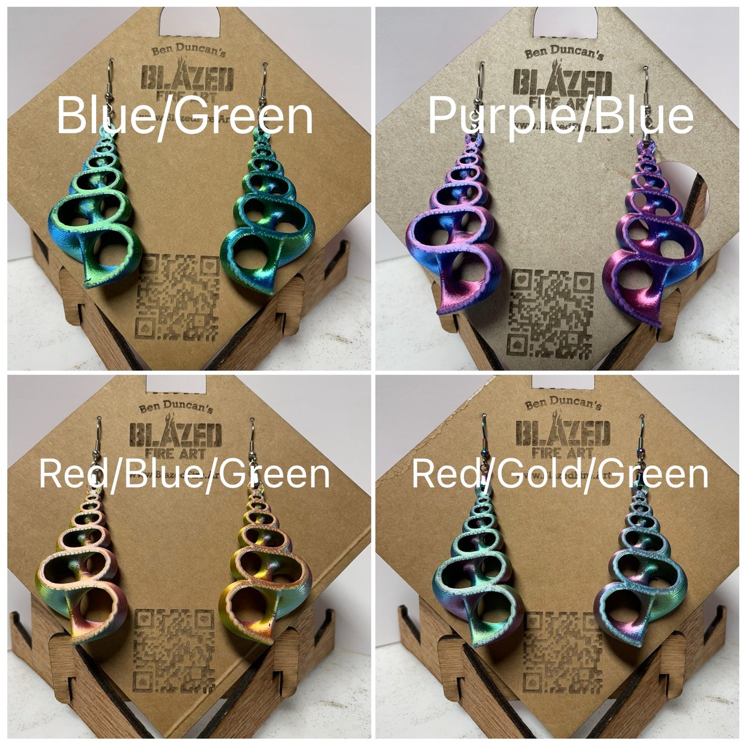 Image of Phi Shell Earrings