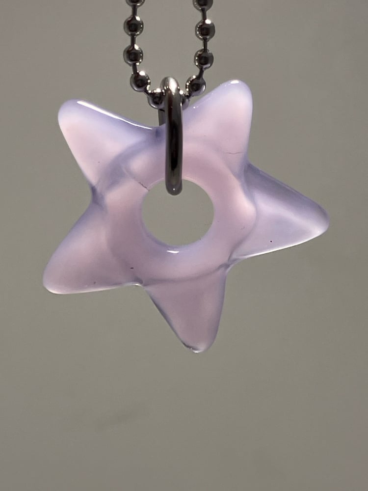 Image of milky purple star