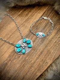 Image 2 of Custom Initial Bracelet - MADE TO ORDER