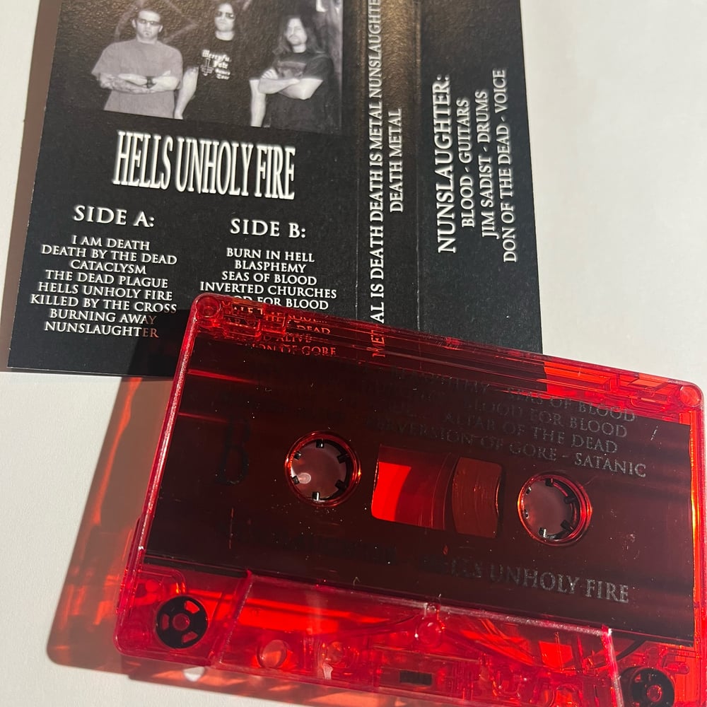 NunSlaughter - "Hells Unholy Fire" cassette