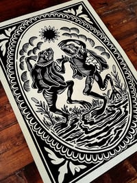 Image 1 of Dancing Frog Print 