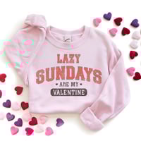Lazy sundays are my Valentine sweater