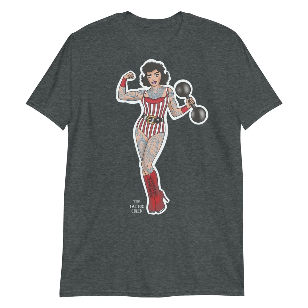 Vintage Strongwoman Unisex T-Shirt