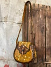 Perfect 70βs Floral Hand Tooled Purse