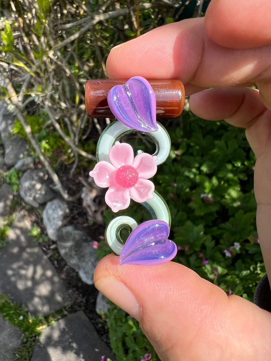 Image of Spring Flower Vine Pendant 