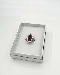 Image 2 of BAGUE PIERRE VIOLETTE