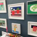 Image of Red Cups and Geraniums 