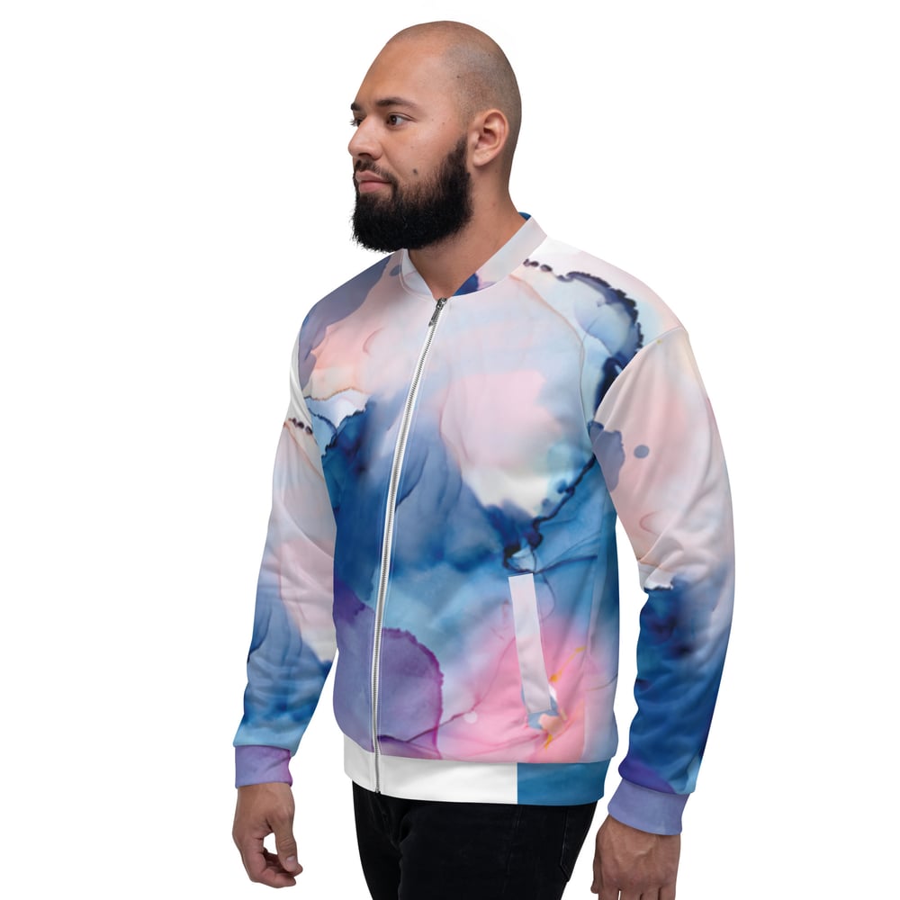 Image of Clouds Unisex Bomber Jacket