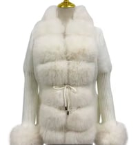 Image 4 of Luxury fur cardigan 🦊🍂✨
