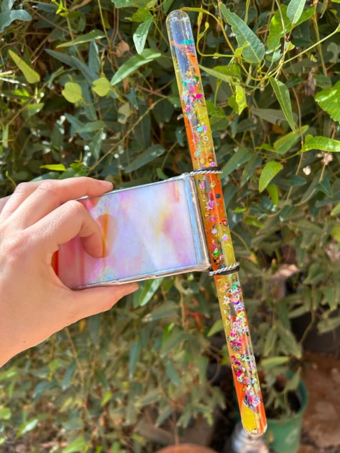 Image of Sunburst Swirl Jumbo Wand AuraScope