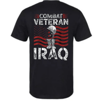 COMBAT VET Red Flag Shirt