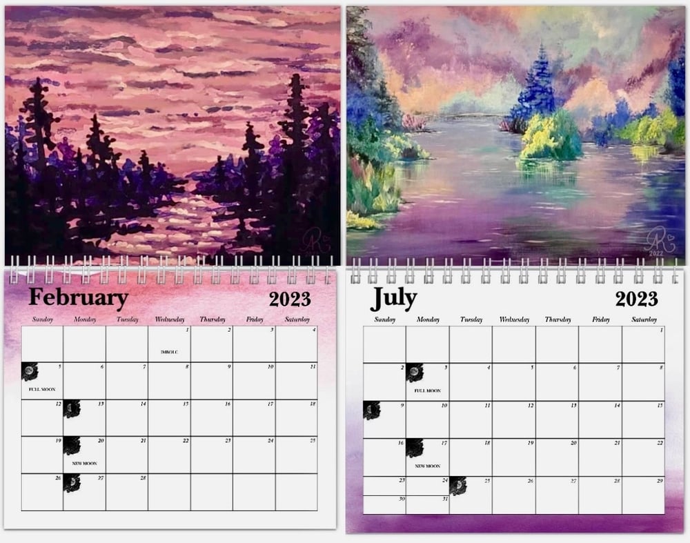 Image of 2023 Moon Calendar