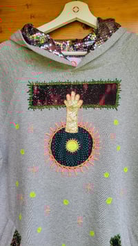 Image 10 of "Touching the Galaxy" Sequins Hoodie, Size